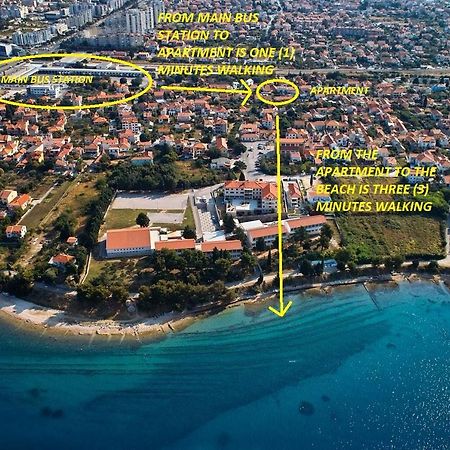 Apartment Near Center,Beach,Bus +Free Parking Zadar Exteriér fotografie