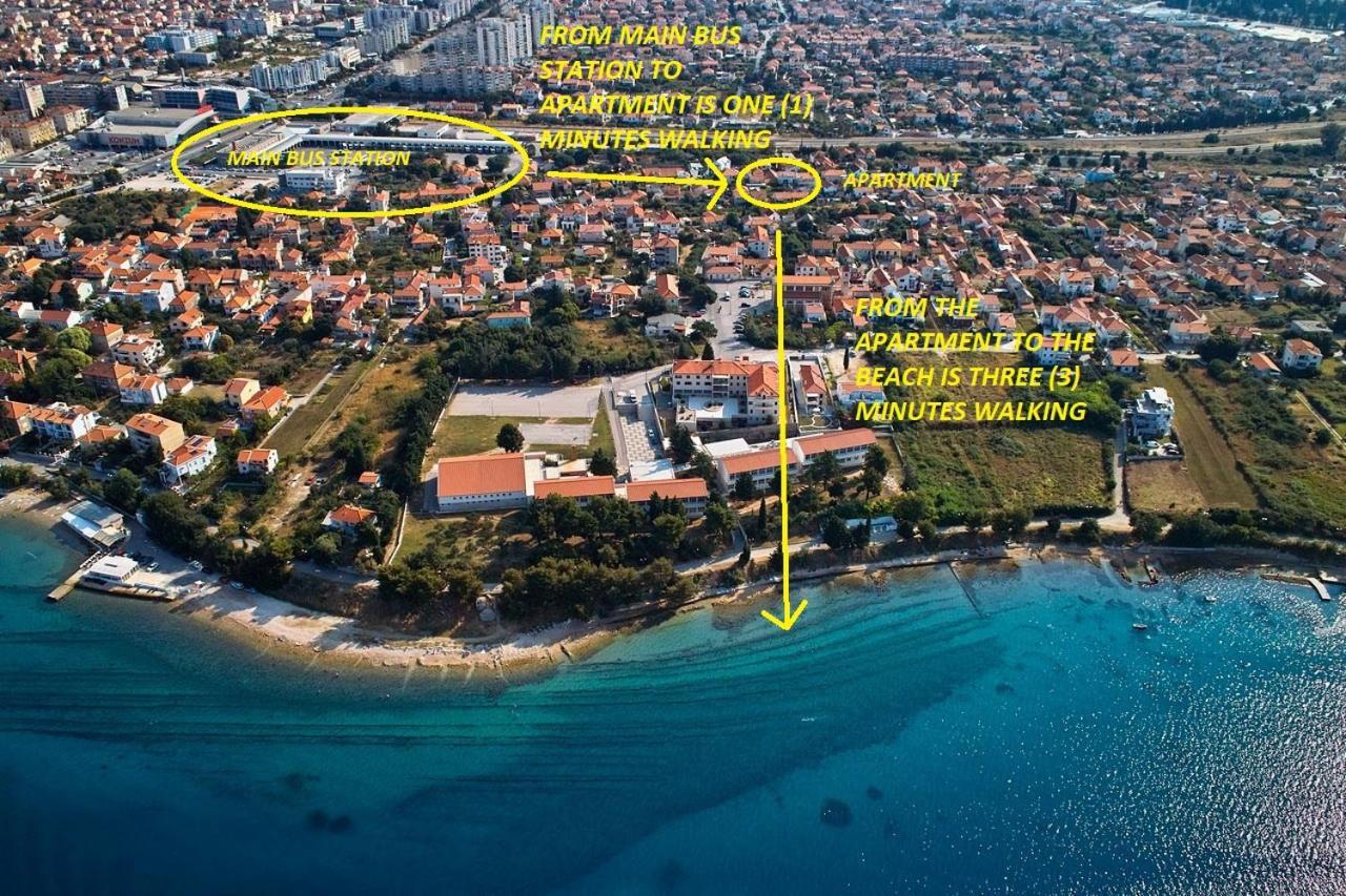 Apartment Near Center,Beach,Bus +Free Parking Zadar Exteriér fotografie